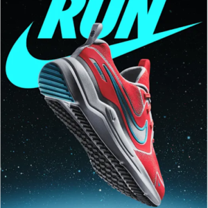 DNK Red Sports Shoes